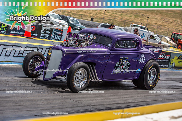 Kingpin Kuztums Thunder Road @ Calder Park Raceway Drag Racing Tuesday 3 Nov 2015  (37796)    552 MICK ELLIS