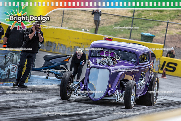 Kingpin Kuztums Thunder Road @ Calder Park Raceway Drag Racing Tuesday 3 Nov 2015  (37799)    552 MICK ELLIS