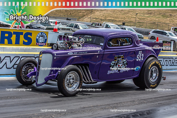 Kingpin Kuztums Thunder Road @ Calder Park Raceway Drag Racing Tuesday 3 Nov 2015  (37808)    552 MICK ELLIS