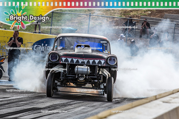 Kingpin Kuztums Thunder Road @ Calder Park Raceway Drag Racing Tuesday 3 Nov 2015  (37949)  1289 LOOSE CANNON