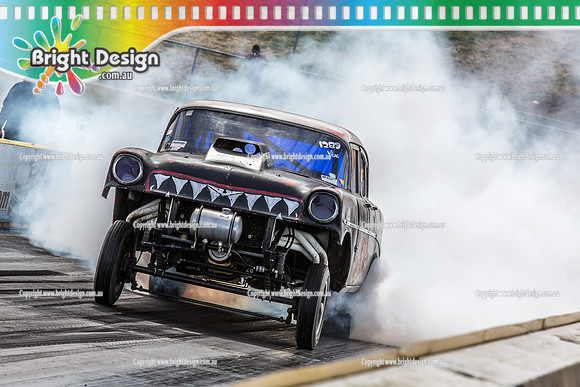 Kingpin Kuztums Thunder Road @ Calder Park Raceway Drag Racing Tuesday 3 Nov 2015  (37952)   1289 LOOSE CANNON