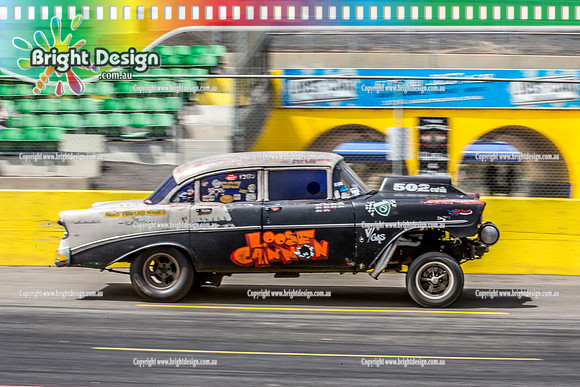 Kingpin Kuztums Thunder Road @ Calder Park Raceway Drag Racing Tuesday 3 Nov 2015  (38004)  1289 LOOSE CANNON