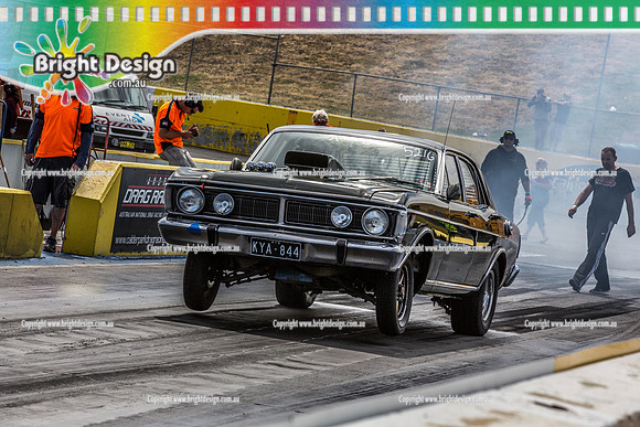 Kingpin Kuztums Thunder Road @ Calder Park Raceway Drag Racing Tuesday 3 Nov 2015  (38018)   5216 KYA844 KENNY