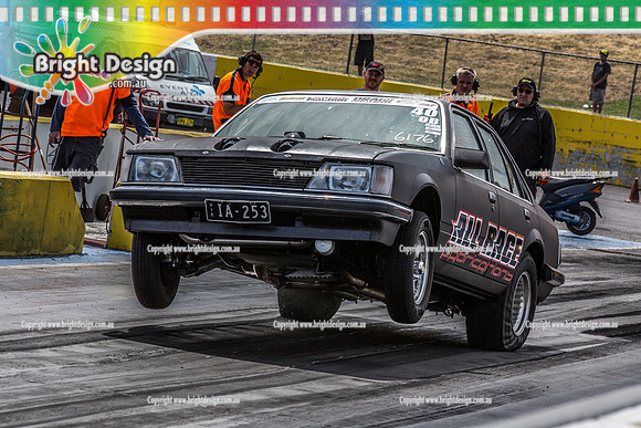 Kingpin Kuztums Thunder Road @ Calder Park Raceway Drag Racing Tuesday 3 Nov 2015  (38026)   IA253 BUBBA ALLRACE 6176