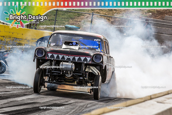Kingpin Kuztums Thunder Road @ Calder Park Raceway Drag Racing Tuesday 3 Nov 2015  (38031)   1289 LOOSE CANNON