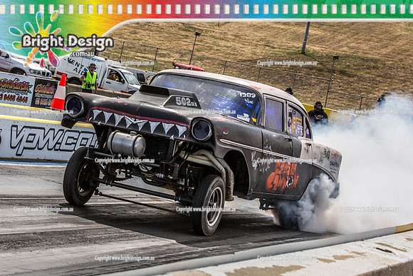 Kingpin Kuztums Thunder Road @ Calder Park Raceway Drag Racing Tuesday 3 Nov 2015  (38037)   1289 LOOSE CANNON