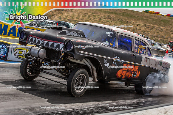 Kingpin Kuztums Thunder Road @ Calder Park Raceway Drag Racing Tuesday 3 Nov 2015  (38040)   1289 LOOSE CANNON