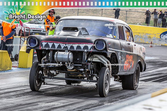 Kingpin Kuztums Thunder Road @ Calder Park Raceway Drag Racing Tuesday 3 Nov 2015  (38043)   1289 LOOSE CANNON