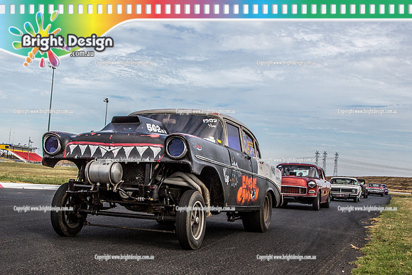 Kingpin Kuztums Thunder Road @ Calder Park Raceway Drag Racing Tuesday 3 Nov 2015  (38289)  1289 LOOSE CANNON