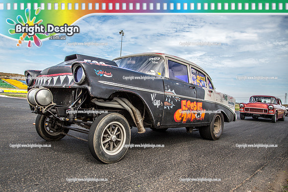 Kingpin Kuztums Thunder Road @ Calder Park Raceway Drag Racing Tuesday 3 Nov 2015  (38292)  1289 LOOSE CANNON