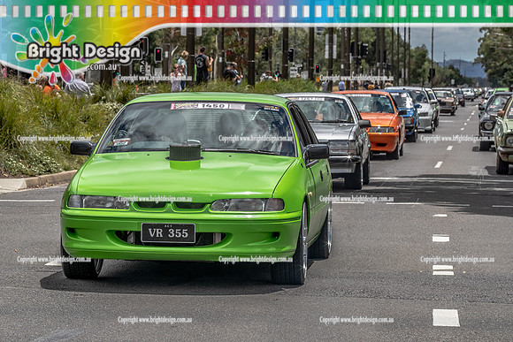Summernats 34 Thursday 6 Jan 2022  BDMP0545  VR355 City Cruise
