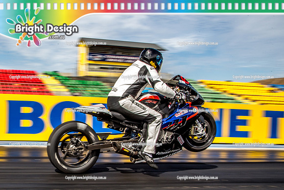 AA Kingpin Kuztums Thunder Road @ Calder Park Raceway Drag Racing Tuesday 3 Nov 2015  (38533)  687 BIKE EDGE MALLIS