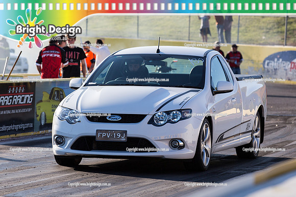 ANDRA Street Outlaws Drag Racing Quals Rnd 5 @ Calder Park 24 September 2014 (25297)  FPV19J