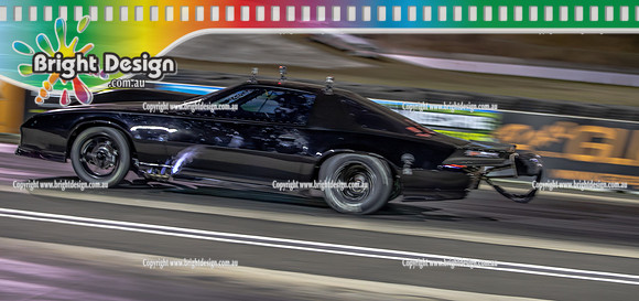 Street Outlaws NPK No Prep Kings vs Australia @ Calder D2 19 March 2023 (149534) KYE KELLY