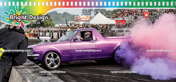 Summernats 29 SATURDAY 8 Jan 16  BDMP7006  1TUFHG BURNOUT