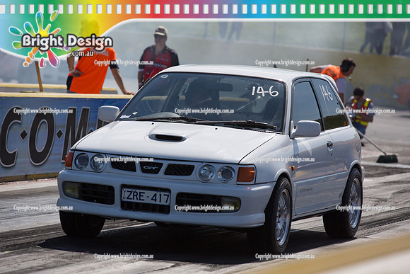 ANDRA Street Outlaws Drag Racing Quals Rnd 5 @ Calder Park 24 September 2014 (24013)  ZRE417