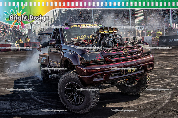 Summernats 34 Sunday 9 Jan 2022  BDMP2530  LUXIFER BURNOUT