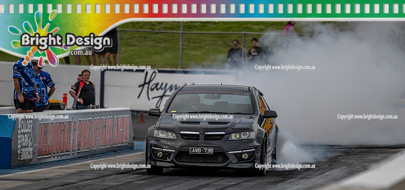 Fast Friday & Roll Racing @ Calder Park Drag Racing 19 January 2024 (163098)  AWB738