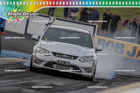Fast Friday & Roll Racing @ Calder Park Drag Racing 19 January 2024 (163298)  TFX747