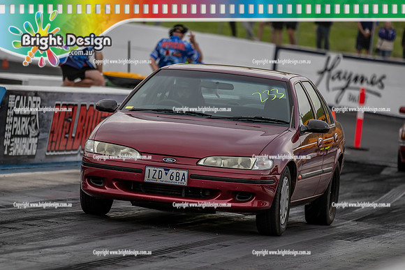 Fast Friday & Roll Racing @ Calder Park Drag Racing 19 January 2024 (163269)  1ZD6BA