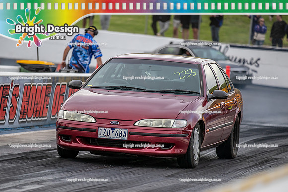 Fast Friday & Roll Racing @ Calder Park Drag Racing 19 January 2024 (163267)  1ZD6BA