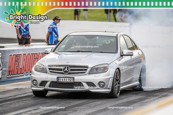 Fast Friday & Roll Racing @ Calder Park Drag Racing 19 January 2024 (163250)  V AV927