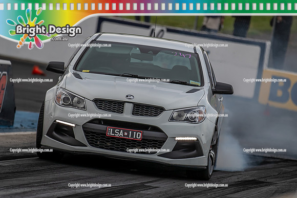 Fast Friday & Roll Racing @ Calder Park Drag Racing 19 January 2024 (163201)  LSA110