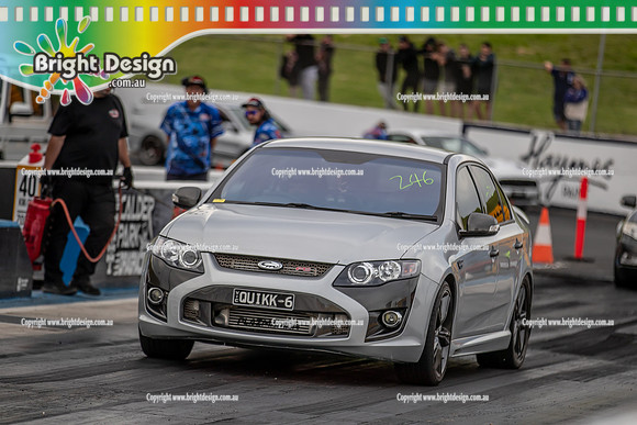 Fast Friday & Roll Racing @ Calder Park Drag Racing 19 January 2024 (163175)  QUIKK6