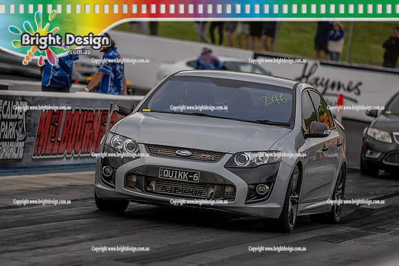 Fast Friday & Roll Racing @ Calder Park Drag Racing 19 January 2024 (163170)  QUIKK6