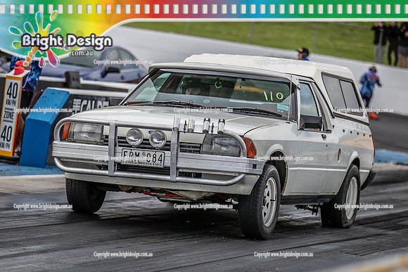 Fast Friday & Roll Racing @ Calder Park Drag Racing 19 January 2024 (163118)  FRM084