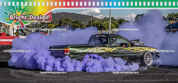 Summernats 34 Saturday 8 Jan 2022  BDMP8679  BAGMUP BURNOUT