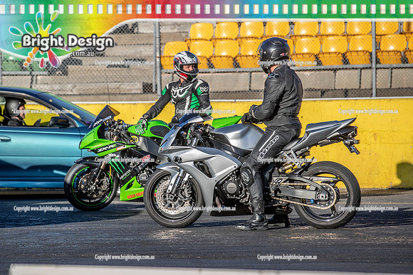 Fast Friday @ Calder Park Drag Racing 17 November 2023 (159170)  GREEN TBC TEAM BALLINA BIKE FZ989