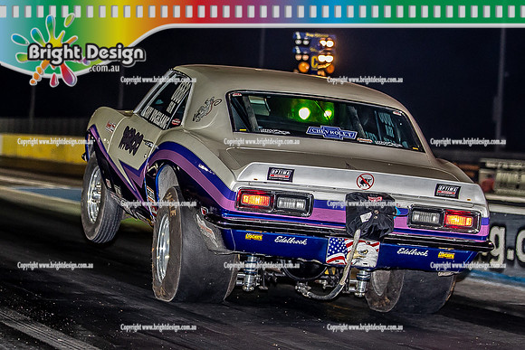 AA Fast Friday @ Calder Park Drag Racing 14 April 2023 (150827)  6668 TABOO GARY VOGELSANG