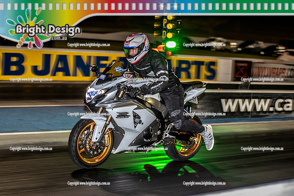 AA Fast Friday @ Calder Park Drag Racing 14 April 2023 (149953)  BIKE LED65
