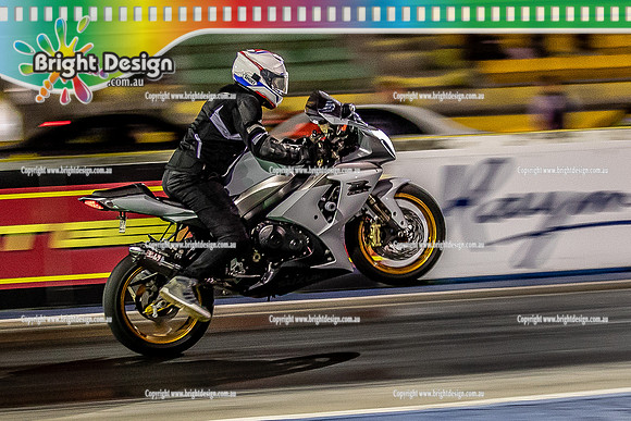 AAA Fast Friday @ Calder Park Drag Racing 14 April 2023 (150916)  BIKE LED65
