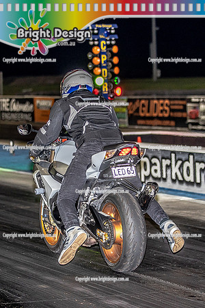 Fast Friday @ Calder Park Drag Racing 14 April 2023 (150797)  LED65 BIKE
