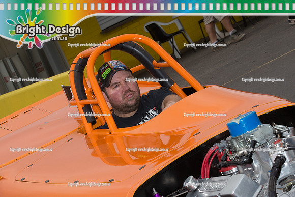 ANDRA Test n Tune @ Calder Park Raceway  SAT 21 Dec 2013  (4311)  AHR 5340 WADE K ORANGE