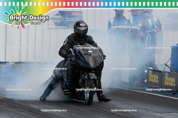 Summit Sportsman Series Rnd 1 Drag Racing 17 Jan 2015 @ Portland  (10116)  BIKE