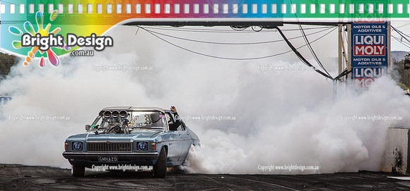 Summernats 28 Sunday 4 Jan 2015  BD  (8133)  GMHAZD BURNOUT