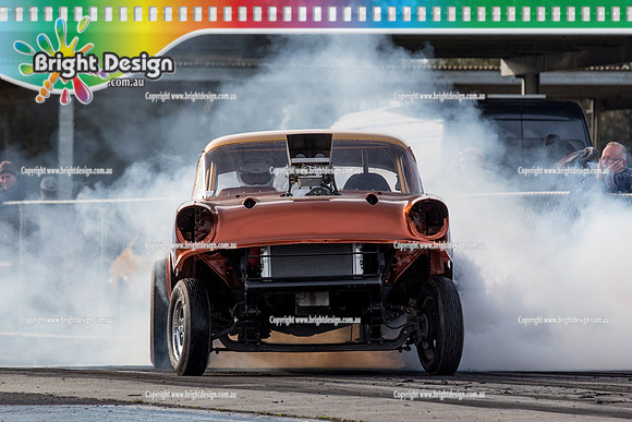 AA Marsh Rodders Drag Racing Fun Day @ Heathcote  Sat 6 August 2016 (3854)  BLASTER