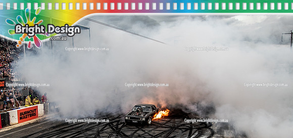 Summernats 34 Thursday 6 Jan 2022  BDMP1603  DRAGON BURNOUT FIRE