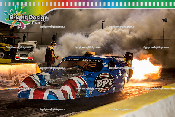 AA Jet Cars & Door Slammers SAT 12 March 2016 @ Calder Park Drag Racing  (52788)  DPE  JETCARS