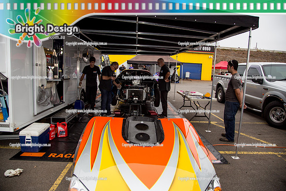 Jet Cars & Door Slammers SAT 12 March 2016 @ Calder Park Drag Racing  (51002)  HUGO  AAPA 990