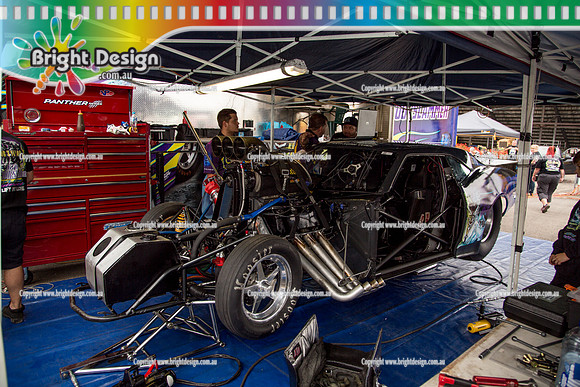 Jet Cars & Door Slammers SAT 12 March 2016 @ Calder Park Drag Racing  (51008)  ROB TAYLORS MOTORSPORT  TD 1670  THE MAD PRODESSOR