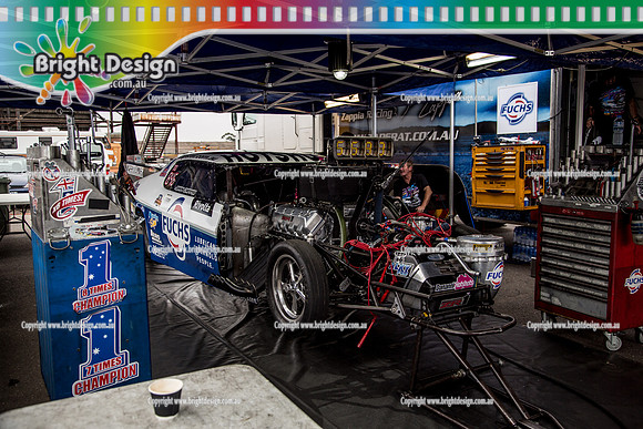 Jet Cars & Door Slammers SAT 12 March 2016 @ Calder Park Drag Racing  (51010)  ZAPPIA RACING TD 846