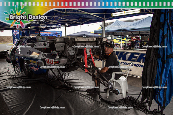 Jet Cars & Door Slammers SAT 12 March 2016 @ Calder Park Drag Racing  (51012)  ZAPPIA RACING TD 846 CREW