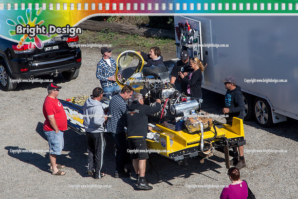 VDBC -Victorian Drag Boat Club - Nationals  March 20 2016 @ National Watersports Centre (9007) ALKY ROCK