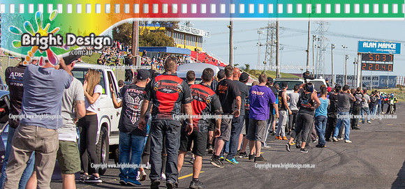 APSA & Nitro Funny Cars @ Calder Park Drag Racing Sat 29 Oct 2016 (66379)  STAGING LANES CREW