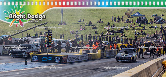 APSA & Nitro Funny Cars @ Calder Park Drag Racing Sat 29 Oct 2016 (66368)  DARK HORSE  NITRO