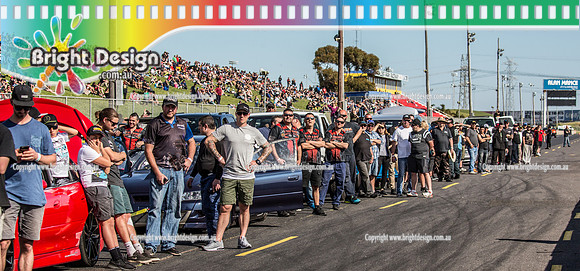 APSA & Nitro Funny Cars @ Calder Park Drag Racing Sat 29 Oct 2016 (66365)  STAGING LANES CREW